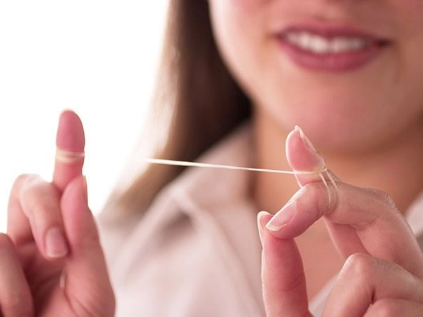 dental floss technique