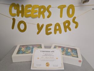 Cheers to 10 years