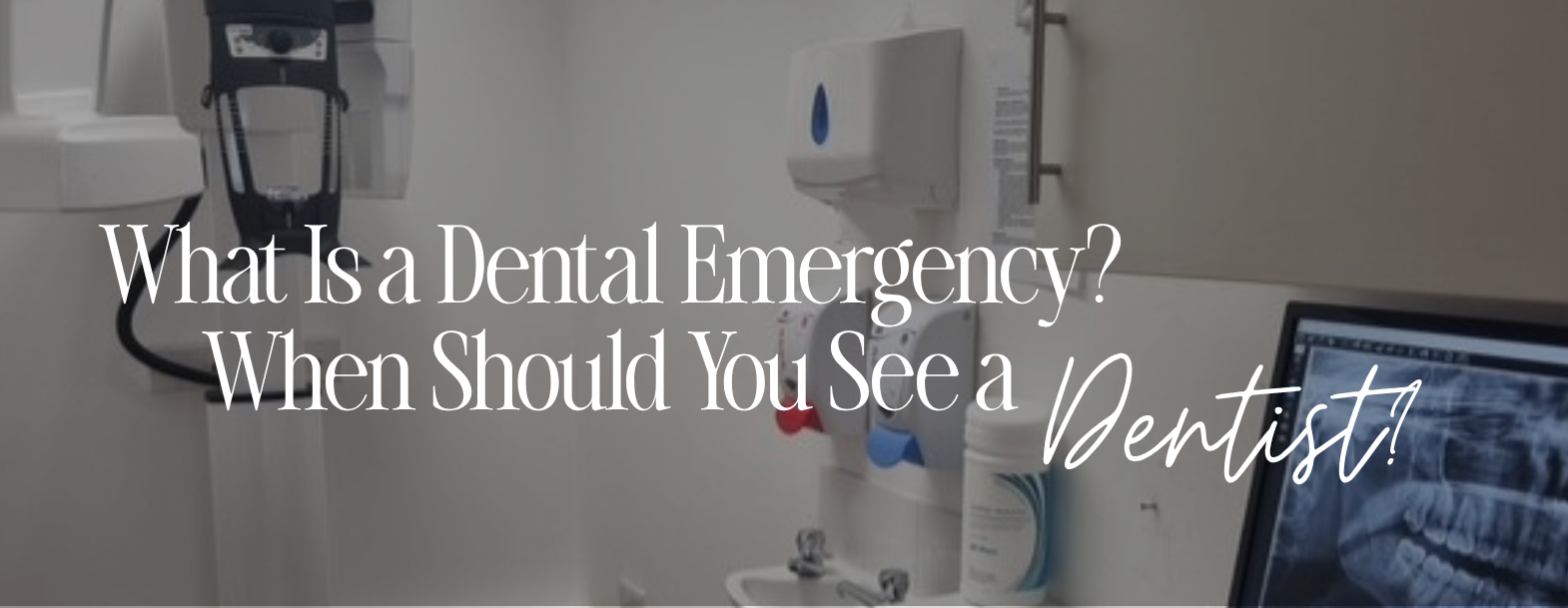 Dental emergency blog Larkham House Plymouth